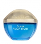 Ночной антивозрастной восстанавливающий+увлажняющий бальзам для лица, Guerlain "Super Aqua Night", 50 ml