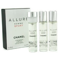 Chanel "Allure Homme Sport" Twist & Spray 3х20ml men. Купить туалетную воду недорого в интернет-магазине.