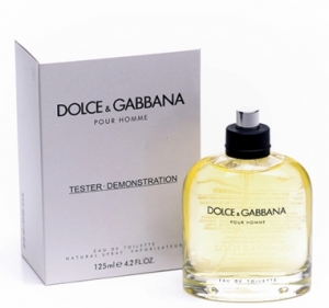 D&G Pour Homme "Dolce&Gabbana" 125ml ТЕСТЕР. Купить туалетную воду недорого в интернет-магазине.