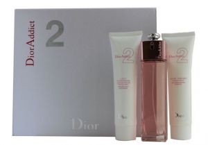 Подарочный набор 3в1 Christian Dior "Dior Addict 2 for WOMEN". Купить туалетную воду недорого в интернет-магазине.