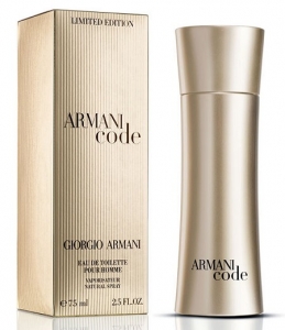 Armani Code Golden Limited Edition "Giorgio Armani" 75ml MEN. Купить туалетную воду недорого в интернет-магазине.