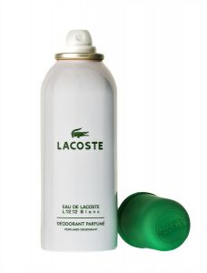 Дезодорант Lacoste L.12.12 Blanc Pour Homme 150ml. Купить туалетную воду недорого в интернет-магазине.