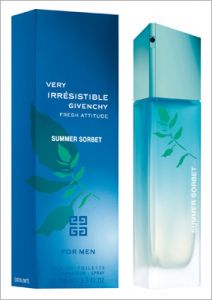 Very Irresistible Fresh Attitude Summer Sorbet "Givenchy" 100ml MEN. Купить туалетную воду недорого в интернет-магазине.