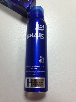 Дезодорант из ОАЭ SHAIK 65 (идентичен Givenchy Pour Homme Blue Label) 150 ml (М). Купить туалетную воду недорого в интернет-магазине.